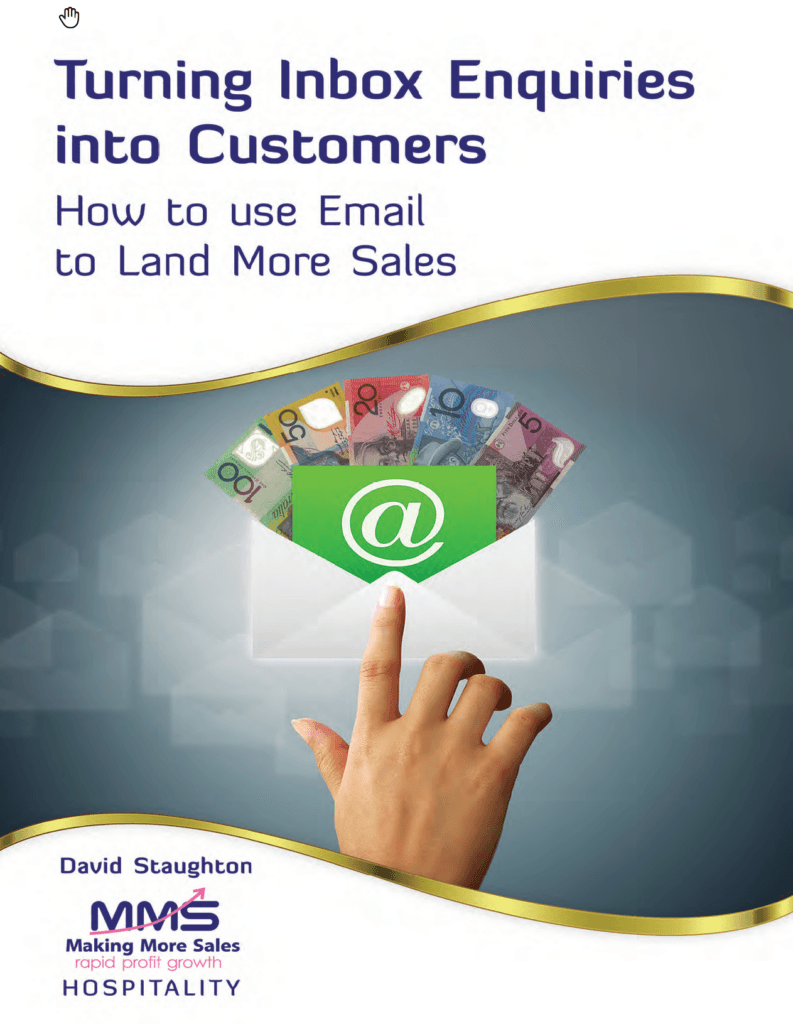 Turning Inbox Enquiries Into Customers e-book cover